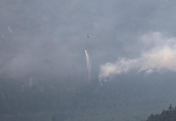 Denizli'deki orman yangını 2'nci gününde; alevler büyük ölçüde kontrol altına alındı