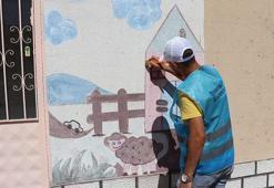 Denetimli serbestlik yükümlülerinden ilçedeki okullarda tadilat