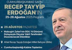 Cumhurbaşkanı Erdoğan, Malazgirt Zaferi kutlamalarına katılacak
