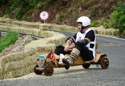 Rize'de, 15’inci 'Formulaz' tahta araba yarışları heyecanı