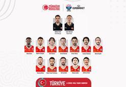 A Milli Erkek Basketbol Takımı'nın Avrupa Şampiyonası kadrosu belli oldu