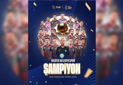 Hentbolde Süper Kupa’nın sahibi Nilüfer Belediyespor