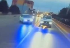 Samsun’da düğün konvoyundaki kaza kamerada; gelin ve arkadaşı yaralandı