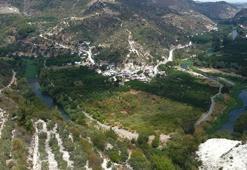 Hatay'ın saklı cenneti Aknehir dronla görüntülendi