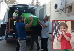 Kuyuda ölü bulunan 3 yaşındaki Aric'in cenazesi Suriye'ye gönderildi