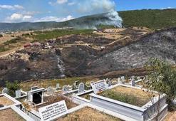 Kocaeli'de ot yangını