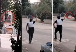 Balkondan havaya ateş açan şüpheli, gözaltına alındı