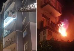Ankara'da 7 katlı apartmanda yangın paniği