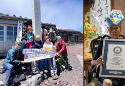 102 yaşındaki Japon dağcı Fuji Dağı’nda rekor kırdı