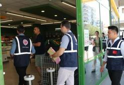 İzmir'de marketlerde 'fahiş fiyat' ve 'etiket' denetimi