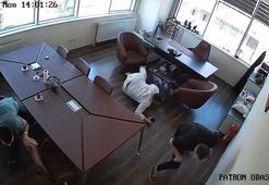 Bağcılar'da kumaş firmasına silahlı saldırı kamerada; yere yatıp kurtuldular