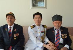 Güney Kore Savunma Ataşesi Lee, Aksaray'ın hayattaki tek Kore gazisini ziyaret etti