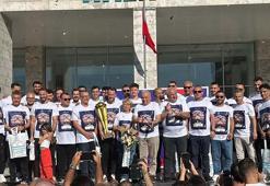 Nilüfer Belediyespor, Süper Kupa coşkusunu taraftarıyla kutladı