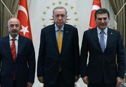 Cumhurbaşkanı Erdoğan, OYAK Heyeti'ni kabul etti