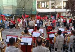 Edirne'de 5'inci Kolordu Bandosu'ndan 'Zafer Haftası' konseri