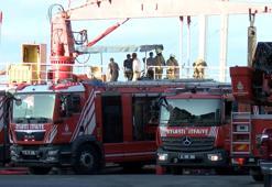 Haydarpaşa Limanı’ndaki gemide çıkan yangın söndürüldü