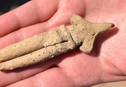 Ulucak Höyüğü'nde 8 bin yıllık Göbeklitepe üslubunda heykelcik