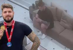 Rus yüzücünün oteldeki görüntüleri ortaya çıktı