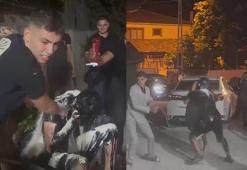 Damada motor yağlı, yumurtalı, ketçaplı şaka kamerada