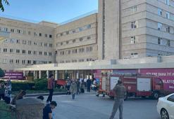 Hacettepe Hastanesi'nde çıkan yangın kısa sürede söndürüldü