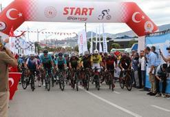 Samsun’da 3’üncü Uluslararası Kurtuluş Yolu Bisiklet Turu başladı
