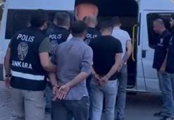 Ankara'da sokak ortasında bir kişiyi sopayla darbeden 7 şüpheli yakalandı