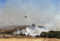 Çanakkale'de tarım arazisinde çıkan yangın kontrol altında