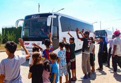 Adana'da 160 Suriyeli ülkelerine uğurlandı