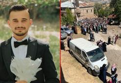 Düğün sonrası silahlı kutlamada ölen damat, toprağa verildi