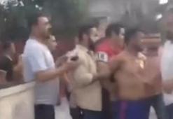 Polise taşla saldıran hükümlünün 9 yakını tutuklandı