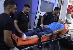 Kayınpederini pompalı tüfekle ayağından vurdu