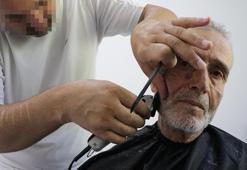Denetimli serbestlik yükümlülerinden yaşlılara ücretsiz tıraş