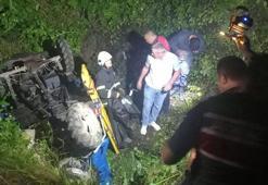 Ordu’da patpat uçurumdan yuvarlandı: 1 ölü, 1 yaralı