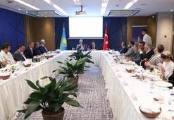 Kazakistan'ın Ankara Büyükelçisi Sapiyev, İstanbul'da basın mensuplarıyla buluştu