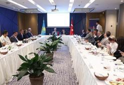 Kazakistan'ın Ankara Büyükelçisi Sapiyev, İstanbul'da basın mensuplarıyla buluştu