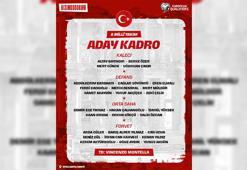 A Milli Takım'ın Gürcistan ve İspanya maçları aday kadrosu açıklandı