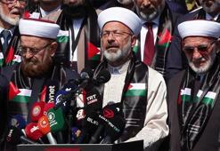 Gazze Konferansı'nın sonuç bildirgesi Ayasofya Camii'nde açıklandı