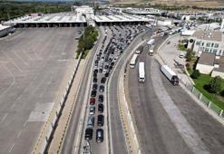 Trakya'daki sınır kapılarından yaklaşık 2 milyon gurbetçi çıkış yaptı