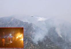 Aydın'da orman yangını 2'nci gününde