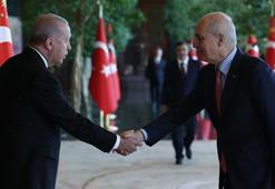 Cumhurbaşkanı Erdoğan, Zafer Bayramı tebriklerini kabul etti