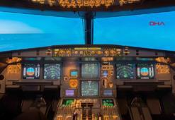 İstanbul'da leylek sürüsüne çarpan uçak tek motorla iniş yaptı