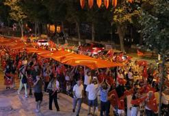 Edirne'de '30 Ağustos' coşkusuyla 'fener alayı' düzenlendi
