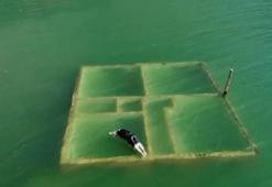 Baraj sularına gömülen anılarına duygusal dalış