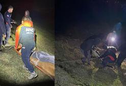 Artvin’de kayalıklara düşen inek AFAD ekipleri tarafından kurtarıldı