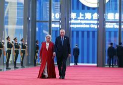 Cumhurbaşkanı Erdoğan, ŞİÖ Zirvesi'nde aile fotoğrafı çekimine katıldı