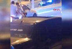 Anne ve babasını darbedip, polisten kaçarken otomobil sürücüsünü rehin aldı