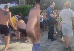 Kireçburnu sahilde boğulma tehlikesi geçiren kişi hastaneye kaldırıldı