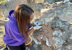 Alexandria Troas Antik Kenti'ndeki podyumlu salon yeniden ayağa kaldırılıyor