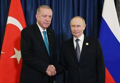 Cumhurbaşkanı Erdoğan, Rusya Devlet Başkanı Putin ile bir araya geldi