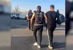 Midelerinde uyuşturucu ile yakalanan yabancı uyruklu 3 şüpheli tutuklandı
